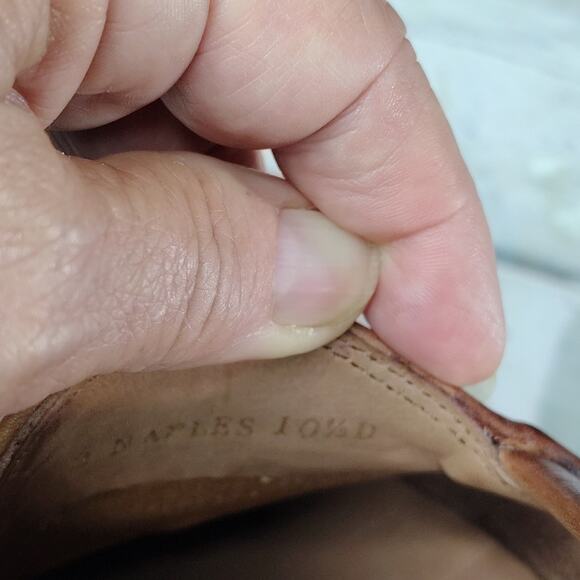 Giorgio Brutini Brown Tassel‎ Naples Leather Loafers Men's Size 10.5D - Picture 5 of 8